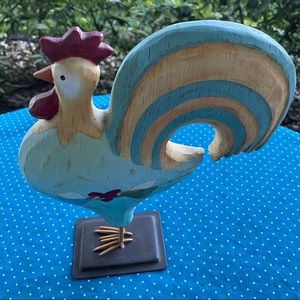 Playful Chicken Figurine